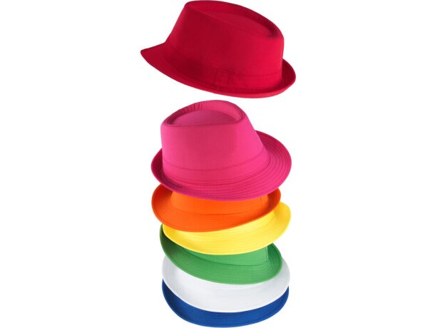 Sombrero Likos para fiestas ala corta