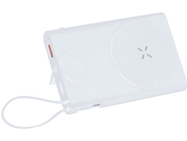 Power bank Barian 10000mah con carga inalámbrica y tecnología Qi detalle 3