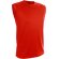 Camiseta técnica sin mangas 135 gr roja