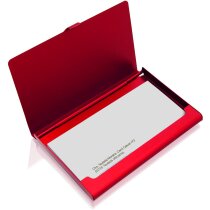 Tarjetero fabricado en aluminio fino personalizado Tarjetero fabricado en aluminio fino personalizado