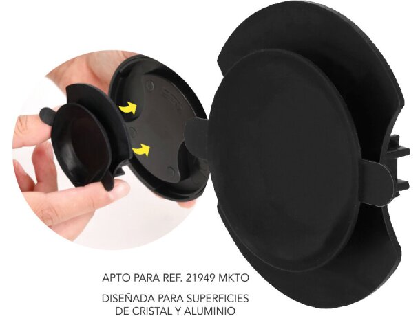 Ventosa soporte luz emergencia v16 Karlon detalle 1