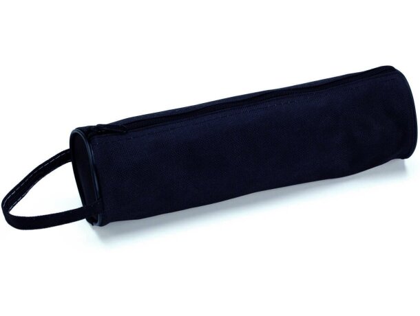 Estuche en poliester con asa negro