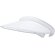 Visera Varmin de poliéster con interior acolchado y amplio sombraje Blanco