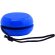 Yoyó de madera y cuerda color negro personalizado azul
