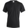 Camiseta Adulto keya Organic Color negro