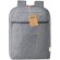 Mochila para niños personalizada para portátil algodón reciclado Bigail Negro