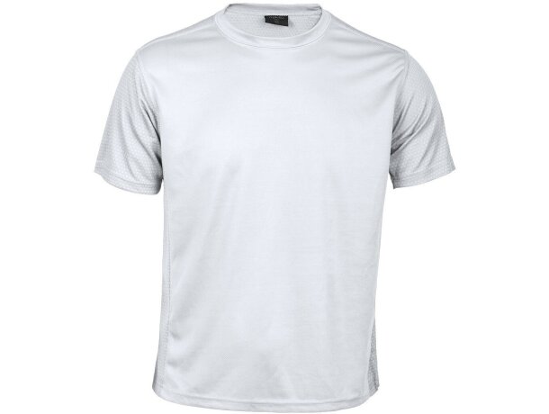 Camiseta tallas de adulto deportiva 135 gr blanca