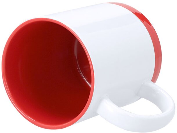Taza cerámica Rayar sublimación 350ml personalizable detalle 4