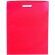 Bolsa plana personalizada roja