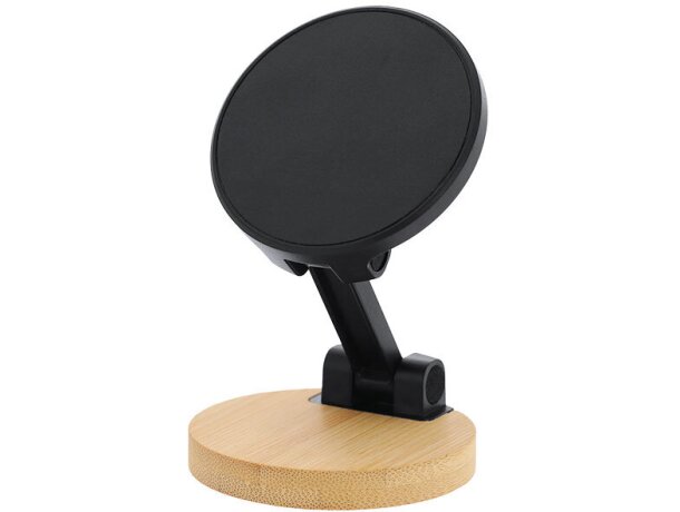 Soporte magnético Frelix de bambú con MagSafe plegable detalle 2