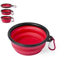 Comedero para merchandising de caucho plegable