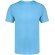 Camisetas manga corta grabadas algodón ring spun 160 g/m2 Seiyo Azul claro