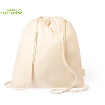Mochila Tibak algodón orgánico cuerdas naturales
