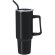 Taza térmica Lansin de acero inoxidable con asa ergonómica 1200ml Negro