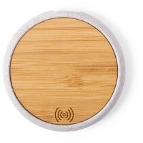 Cargador inalámbrico Fiore bambú caña de trigo