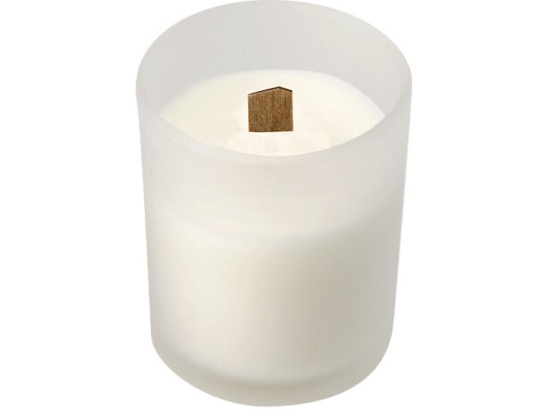 Vela aromática Vetool con cera vegetal aroma vainilla detalle 1