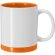 Taza cerámica Rayar sublimación 350ml personalizable Naranja