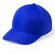 Gorra básica para niños con cierre de velcro azul