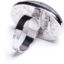 Anillo ajustable Hansok Antonio Miró con resina