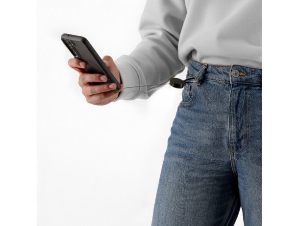 Soporte extensible Natiju con mosquetón giratorio metálico detalle 5