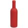 Set de vino de 3 piezas en estuche botella Rojo