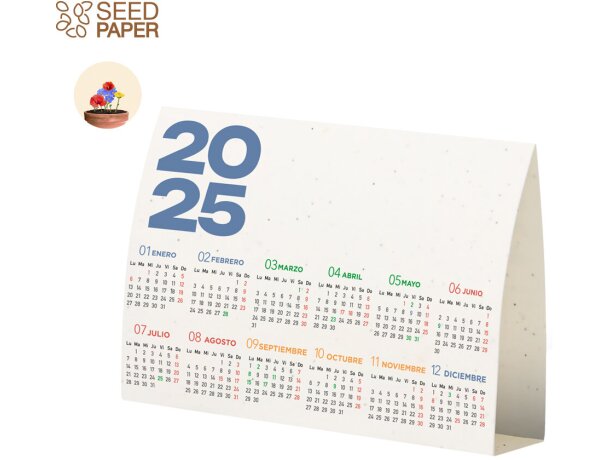 Calendario sobremesa semilla Koryo detalle 1