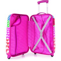 Trolley rígido marca Agatha Ruiz de la Prada personalizado Trolley rígido marca Agatha Ruiz de la Prada personalizado