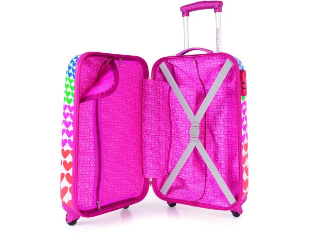 Trolley rígido marca Agatha Ruiz de la Prada personalizado Trolley rígido marca Agatha Ruiz de la Prada personalizado