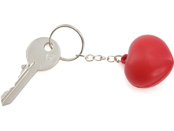Llavero antiestrés con forma de corazón personalizado