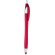 Bolígrafo de plástico rojo barato