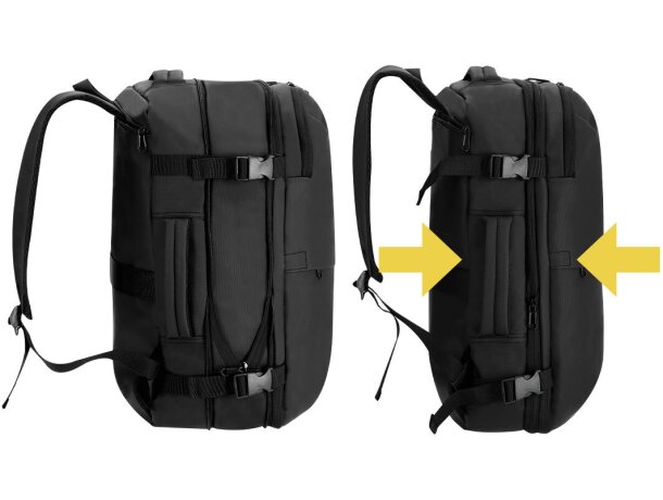 Mochila al vacío Garnep con bomba 30W y compartimento portátil detalle 5