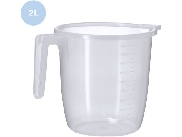 Jarra medidora Conreix 2 litros con graduación precisa detalle 1
