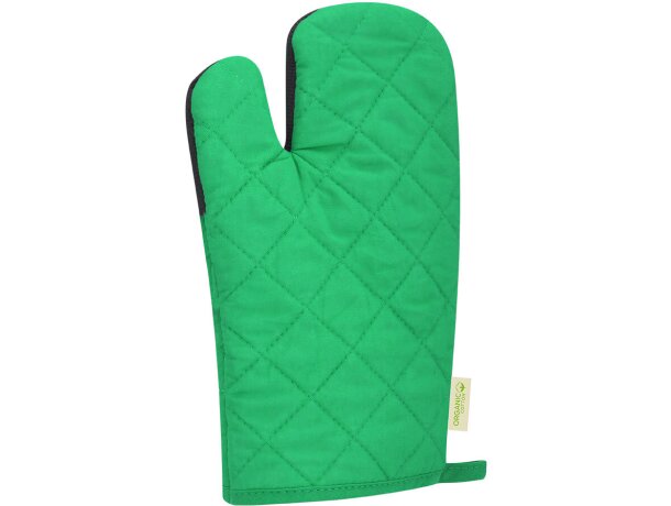 Manopla de cocina Kinix en algodón orgánico con goma detalle 2