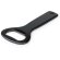 Abridor clásico de aluminio personalizado negro