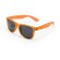 Gafas sol Skubic con protección uv400 y montura rpet reciclado Naranja