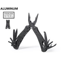 Multiherramientas de acero y detalles en aluminio