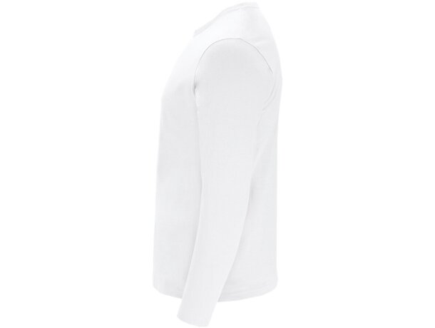 Camiseta adulto blanca Plint en algodón 160 g/m² detalle 3