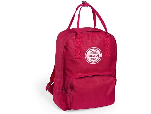 Mochila poliéster con asas grabada