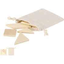 Puzzle de madera Moranex con funda de algodón