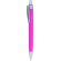 Bolígrafo con clip en diseño elegante personalizado fucsia