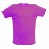 Camiseta en poliester 135 gr unisex tecnic plus fucsia