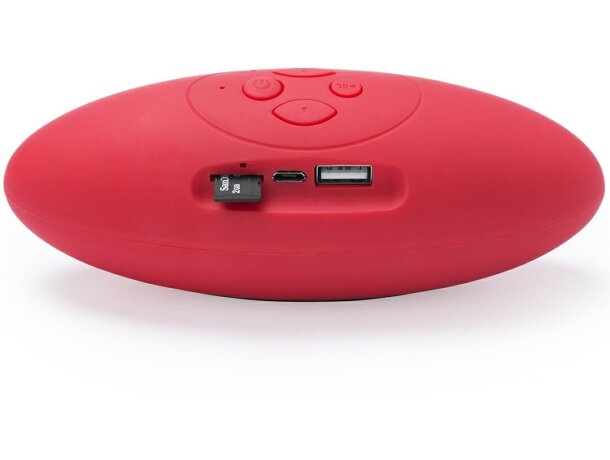 Altavoz de sobremesa ovalado con logo