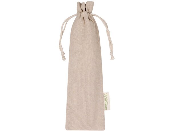 Funda abanico algodón reciclado certificado GRS Fleken detalle 2