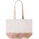 Bolsa playa asas largas polipiel metalizada 220 g/m2 Hitalax Rosa