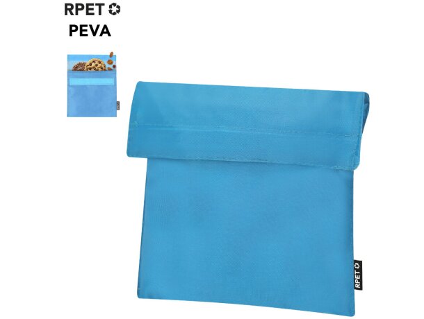 Portasnacks térmico Frasor en rpet con cierre de velcro detalle 1