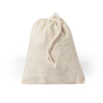 Bolsa Nacry personalizada algodón natural con redecilla plegable