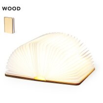 Lámpara LED Joneson plegable madera 16 luces USB