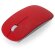 Ratón Lyster moderno inalámbrico en varios colores con logo rojo