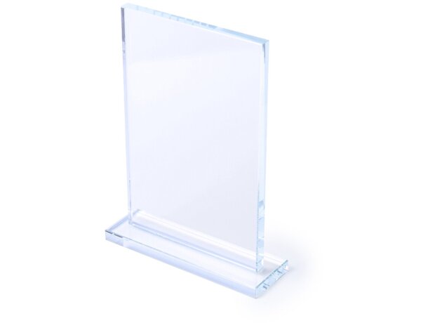 Placa Recsum rectángulo de cristal personalizada