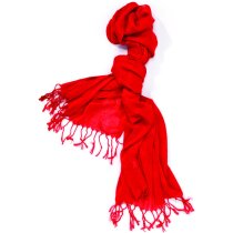 Pashmina fabricada en poliester de alta calidad con logo
